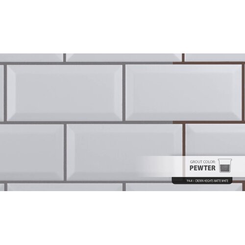 Merola Tile Crown Heights 3 X 6beveled Ceramic Subway Tile And Reviews